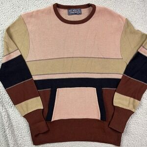 Vintage Blades by Robert Bruce Sweater Lightweight Sweatshirt W/ Pockets Sz XL